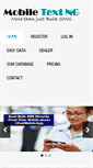 Mobile Screenshot of mobiletextng.com